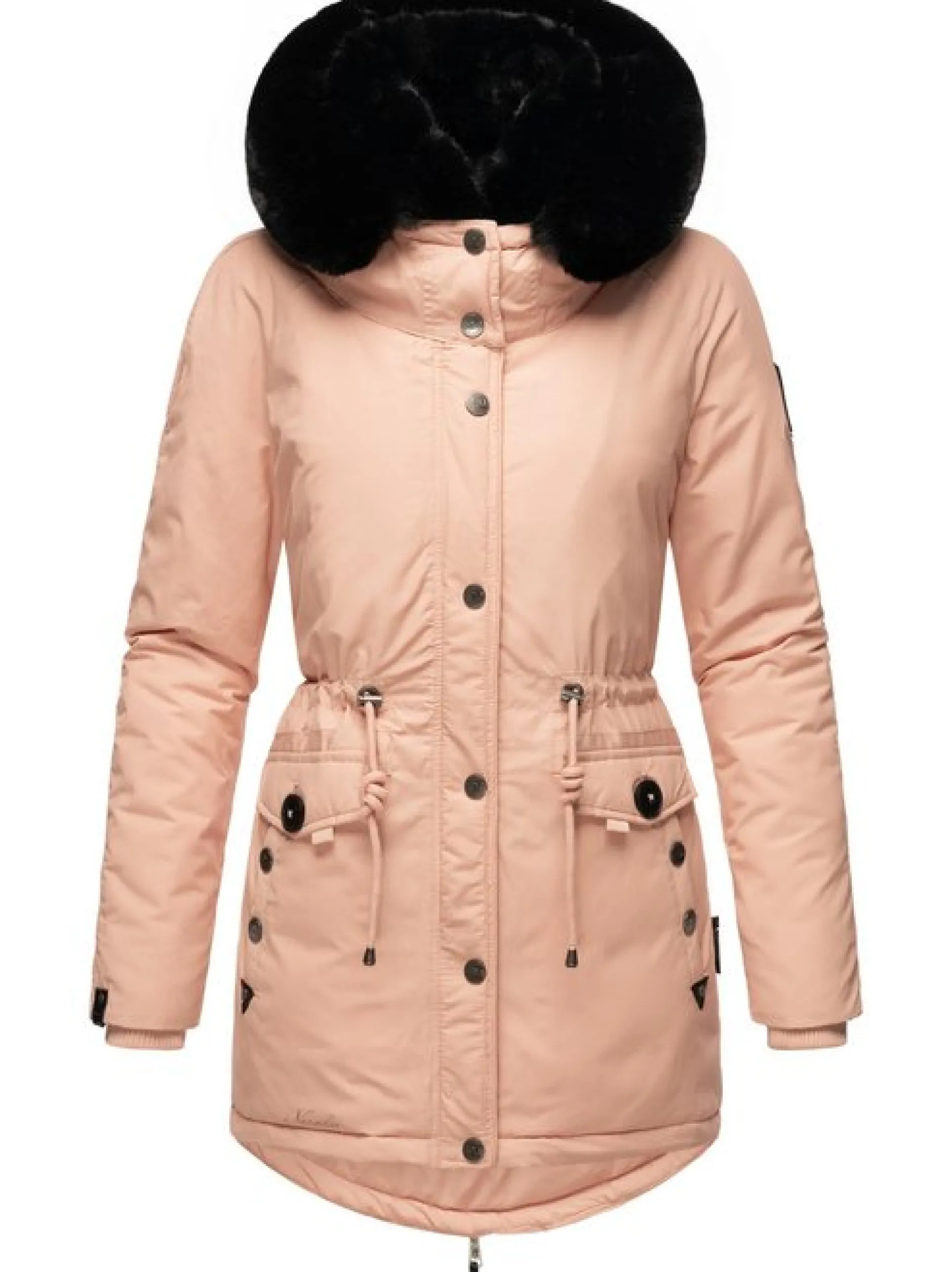 Navahoo Damen Wintermantel - Sweety Deluxe in rosa