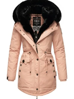 Navahoo Damen Wintermantel - Sweety Deluxe in rosa