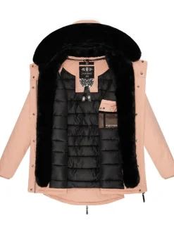 Navahoo Damen Wintermantel - Sweety Deluxe in rosa