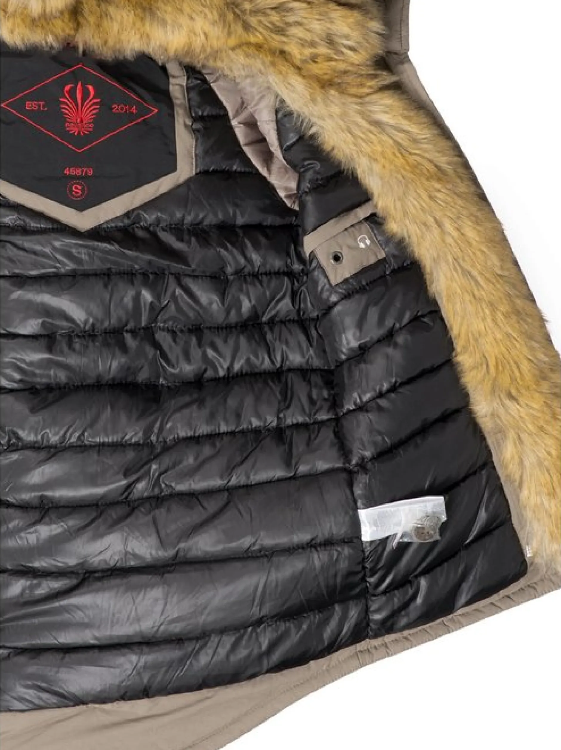 Navahoo Damen Wintermantel - Sweety in taupe