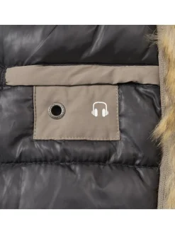Navahoo Damen Wintermantel - Sweety in taupe
