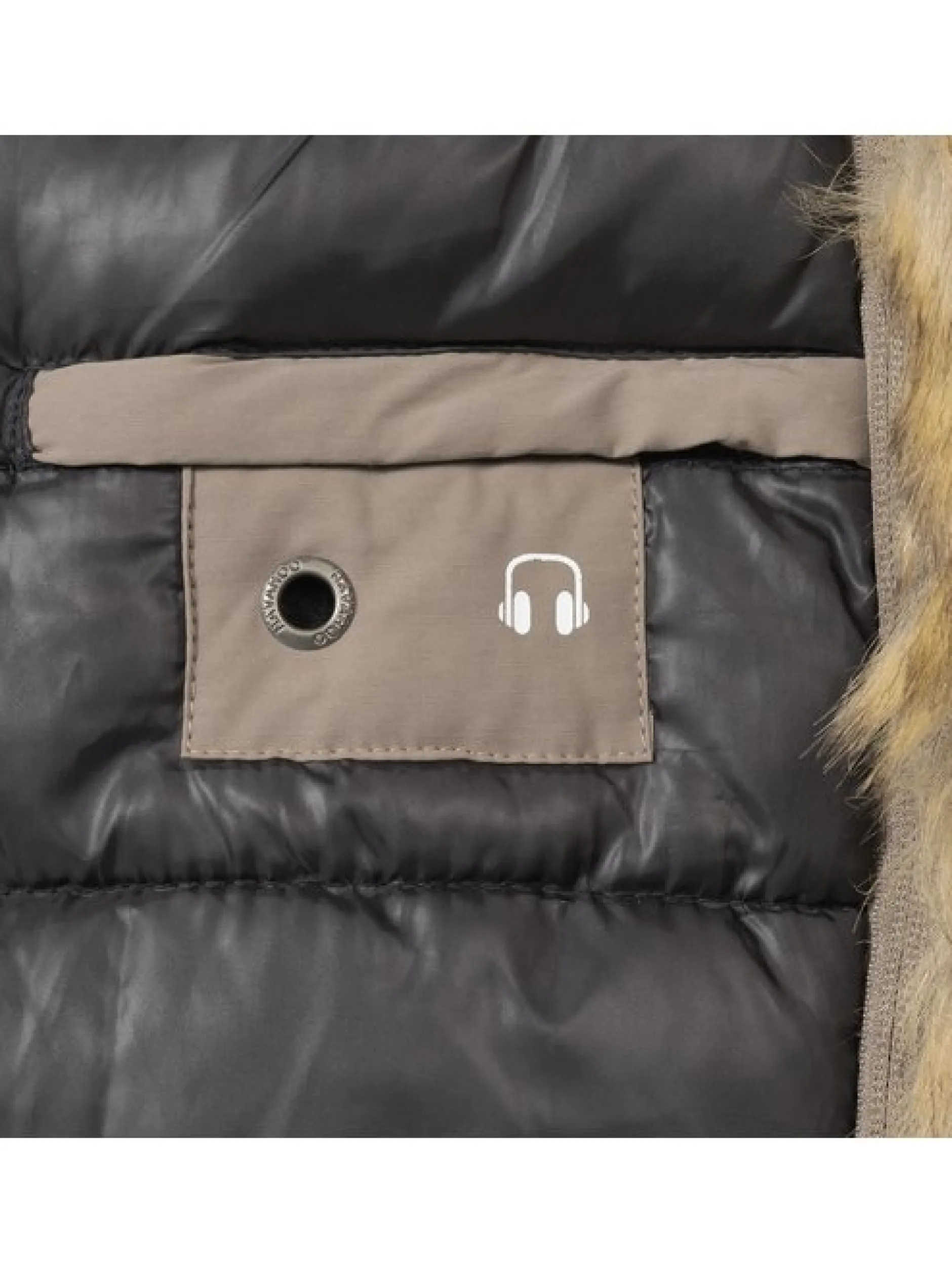 Navahoo Damen Wintermantel - Sweety in taupe