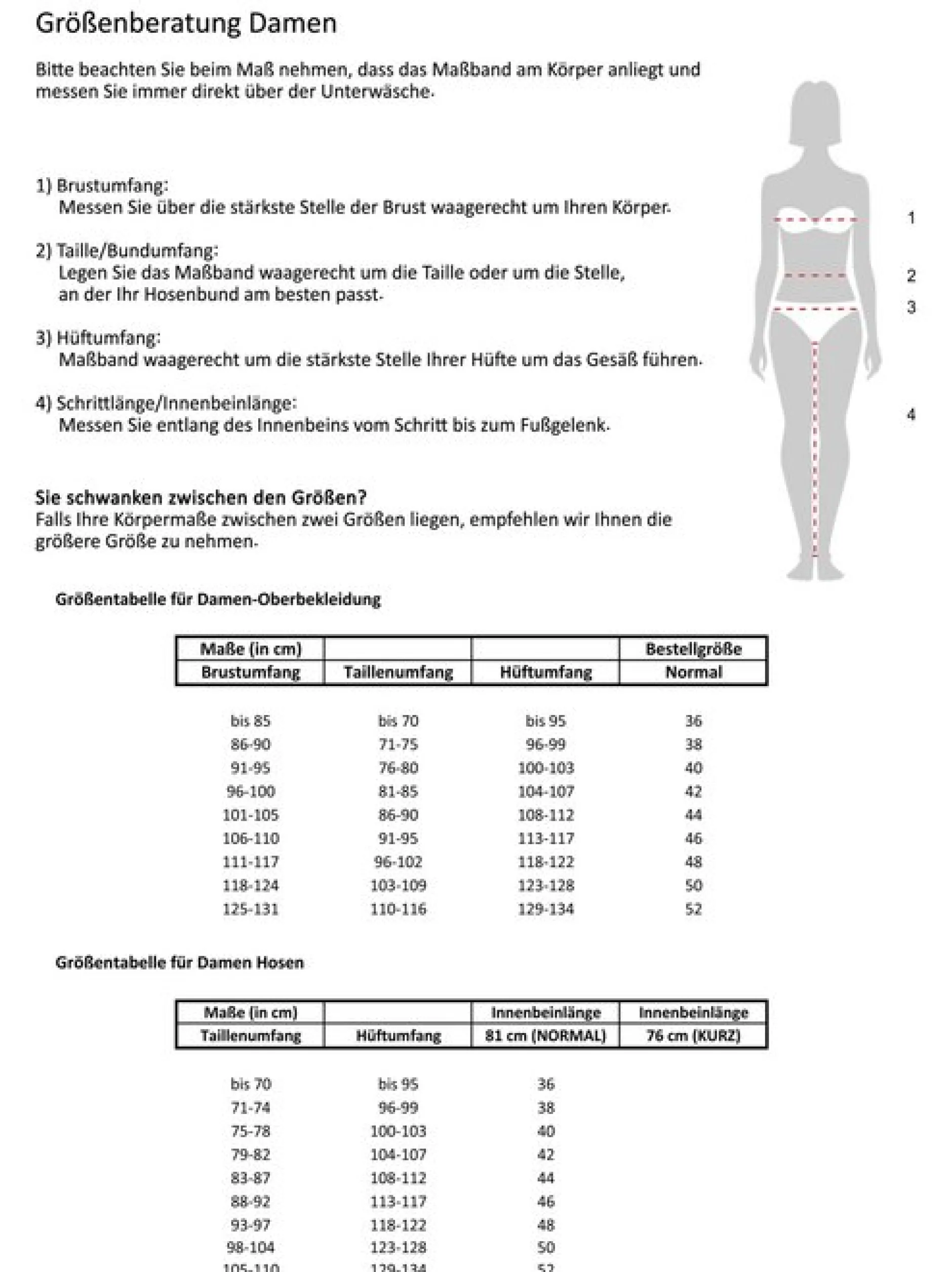 Navigazione Damen Bengalinhose in blau - Länge: lang