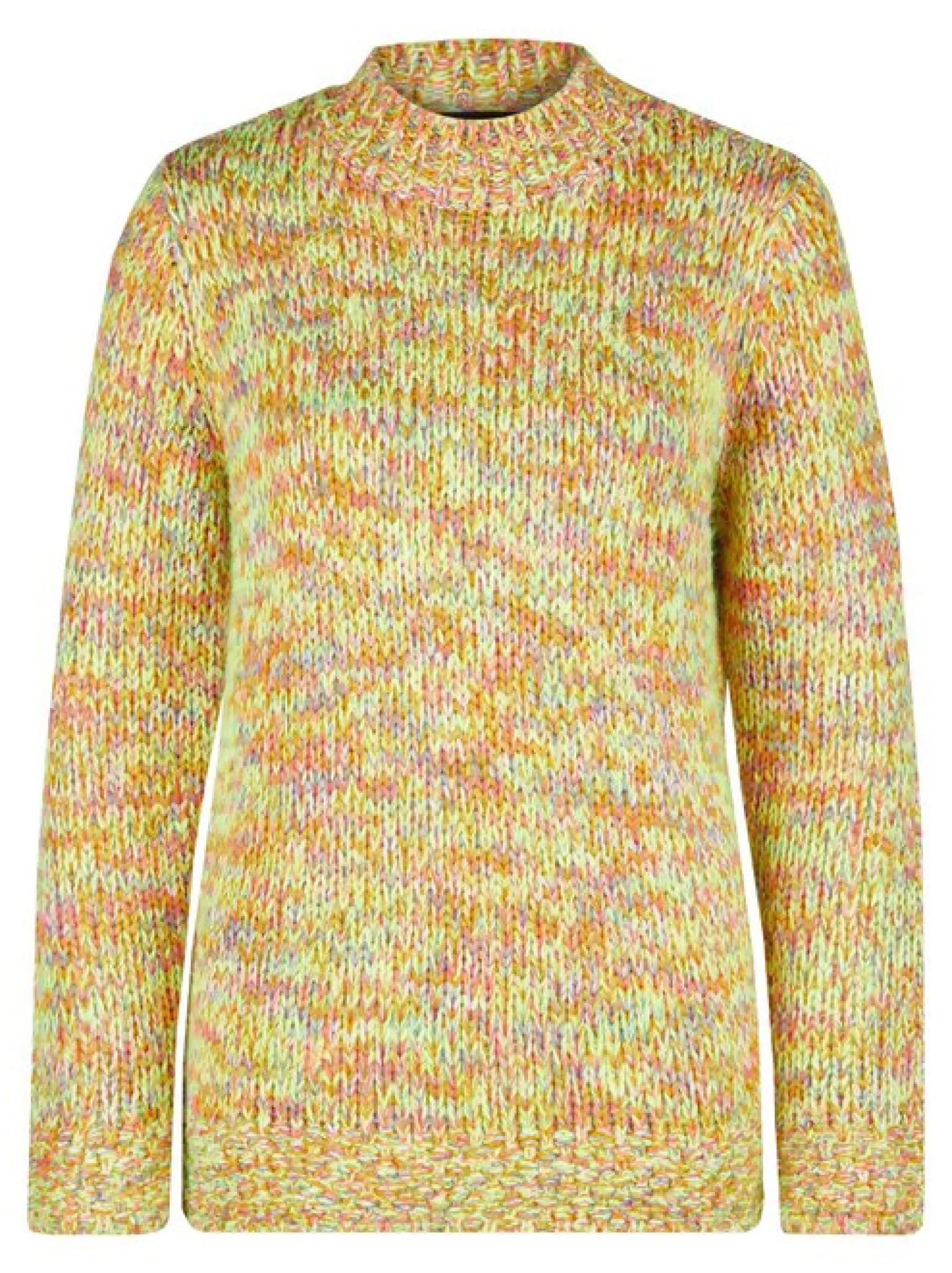 Navigazione Damen Grobstrick-Pullover in mehrfarbig