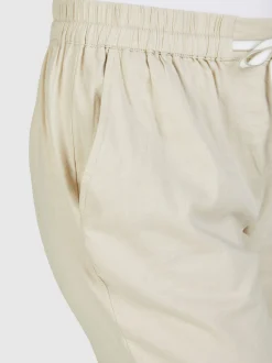 Navigazione Damen Hose in beige - Länge: lang
