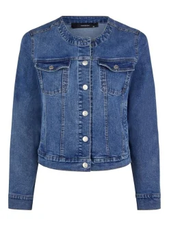 Navigazione Damen Jacke in denim