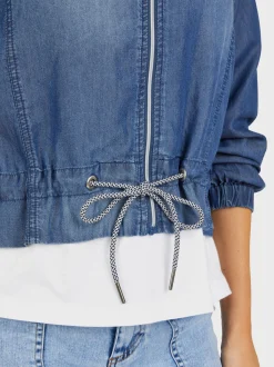 Navigazione Damen Jacke in denim