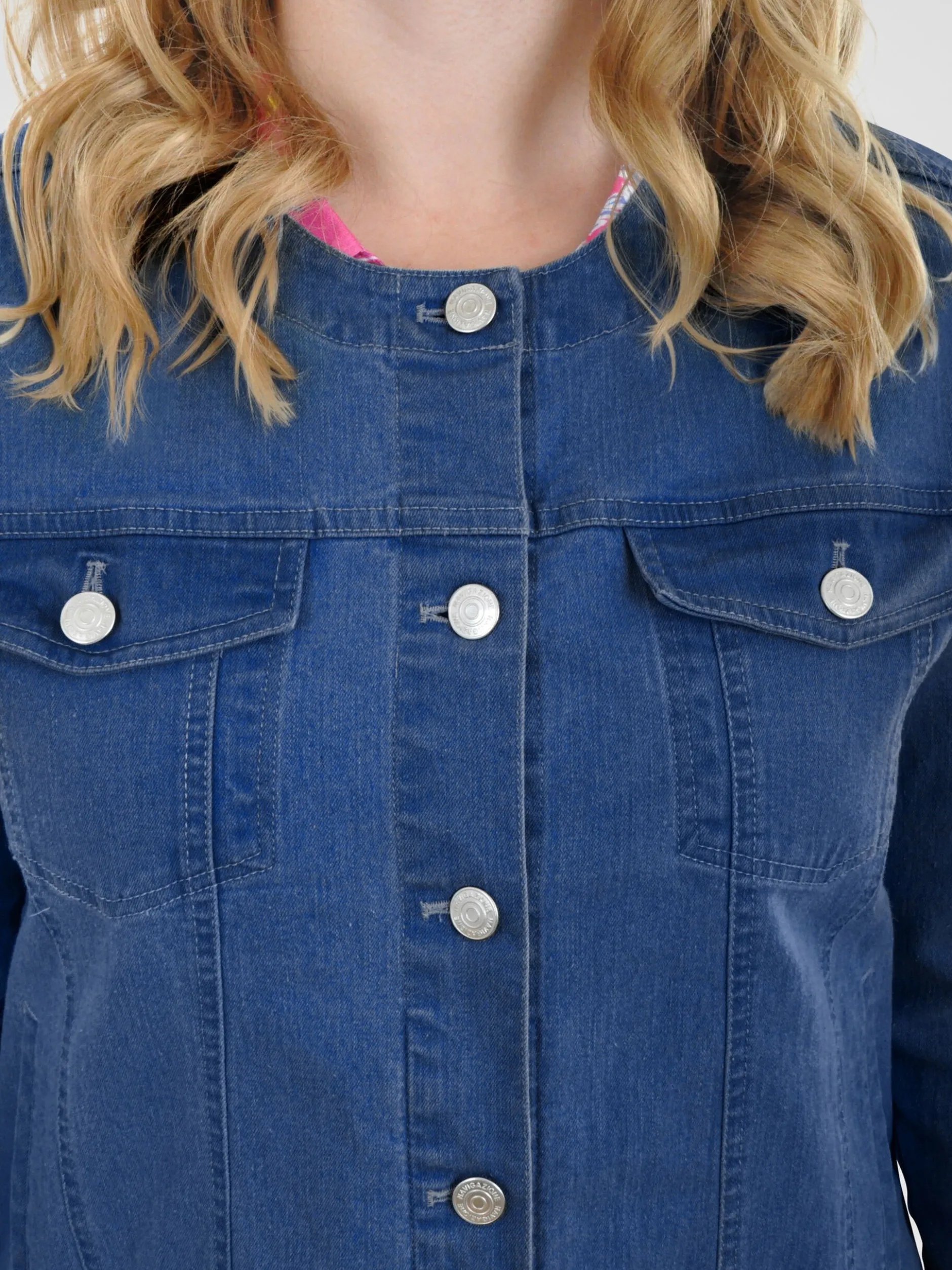 Navigazione Damen Jeansjacke in denim