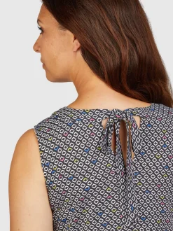 Navigazione Damen Kleid in mehrfarbig - Länge: knielang