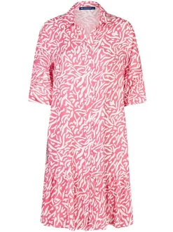 Navigazione Damen Kleid in pink - Länge: knielang