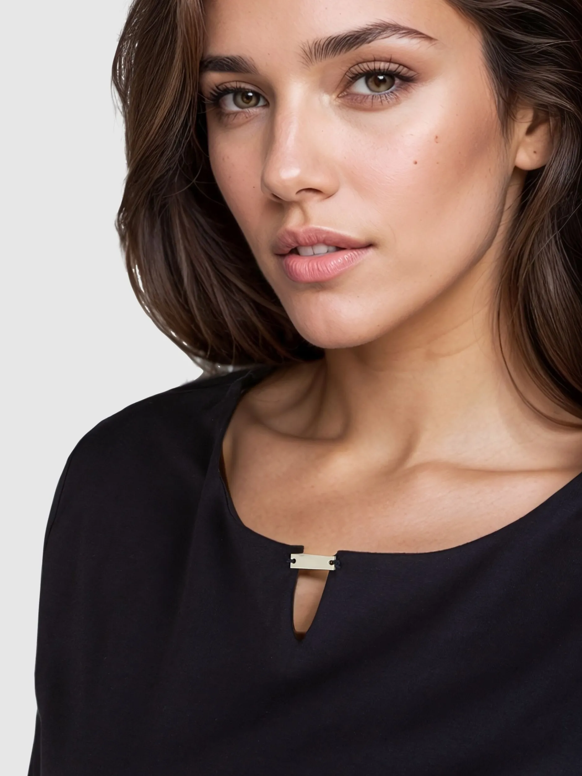 Navigazione Damen Shirt in blau - Ärmel: kurzarm