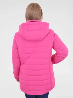 Navigazione Damen Steppjacke in fuchsia