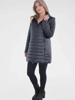 Navigazione Damen Steppmantel in blau