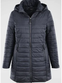 Navigazione Damen Steppmantel in blau
