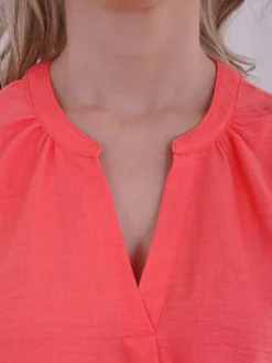 Navigazione Damen Tunika in rosa - Ärmel: kurzarm