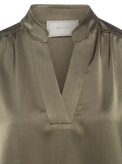 Neo Noir Damen Bluse - Rosslyn in schilf