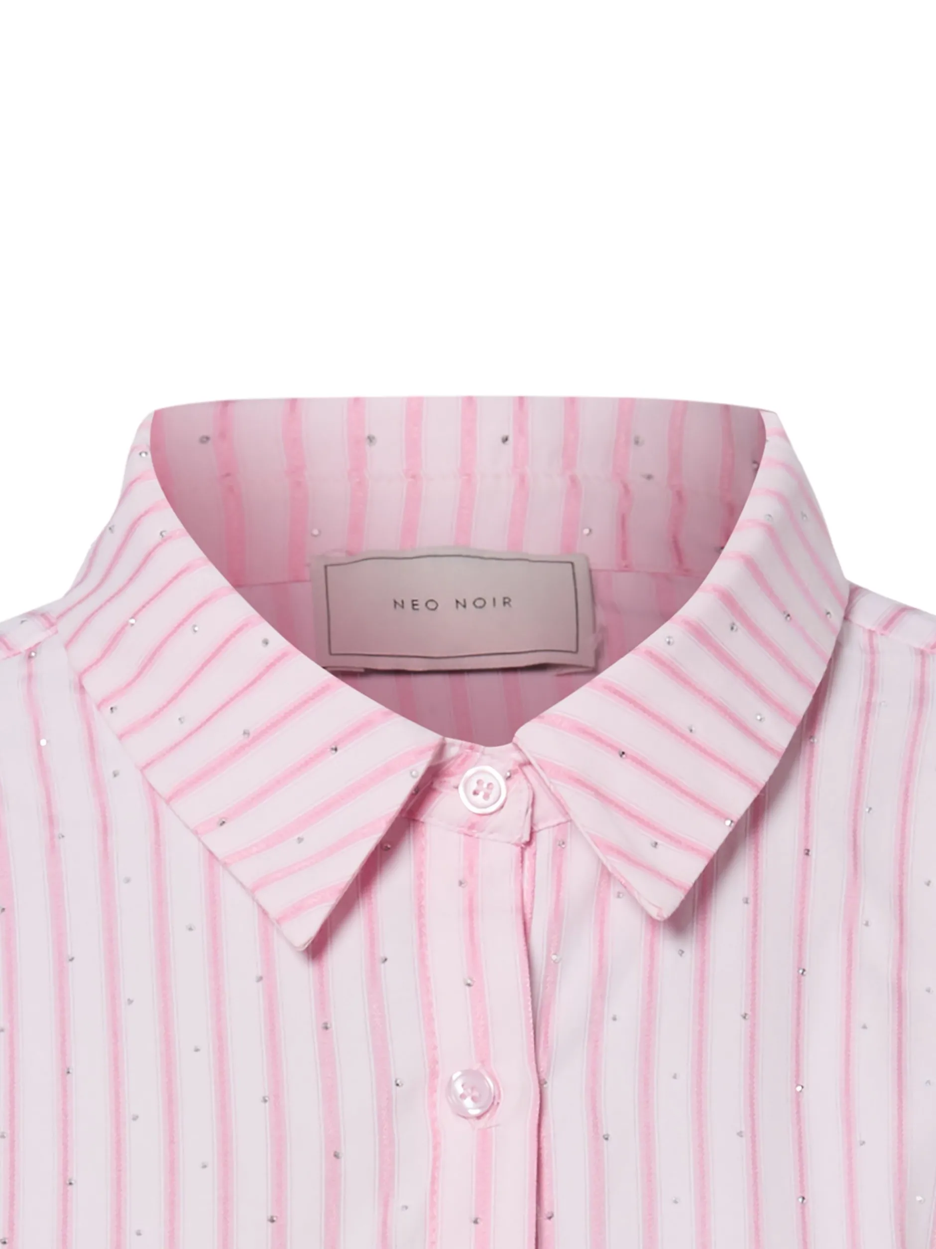 Neo Noir Damen Hemdbluse - Etta in rosa altrosa