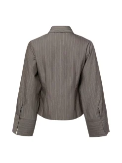Neo Noir Damen Hemdbluse - Rosa in taupe