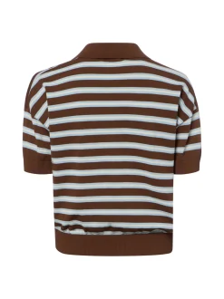 Neo Noir Damen Poloshirt - Emira in mocca hellblau