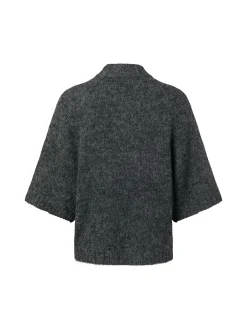 Neo Noir Damen Strickjacke - Benuta Fluffy in anthrazit