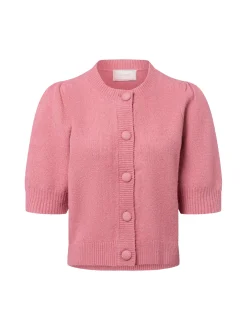 Neo Noir Damen Strickjacke mit Wollanteil - Trudy in altrosa