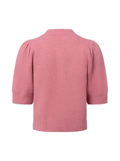 Neo Noir Damen Strickjacke mit Wollanteil - Trudy in altrosa