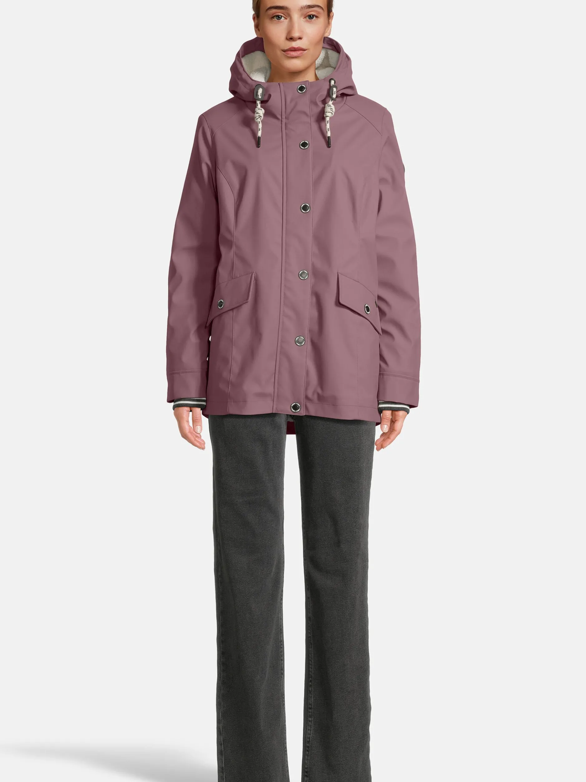 New View Damen Jacke - Lara in altrosa
