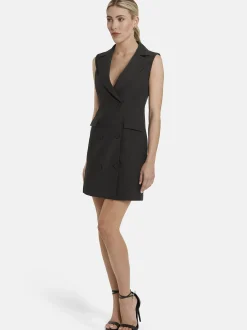 Nicowa Damen Blazerkleid - AWELIA in schwarz