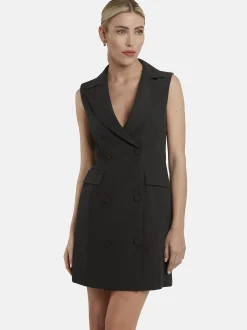 Nicowa Damen Blazerkleid - AWELIA in schwarz