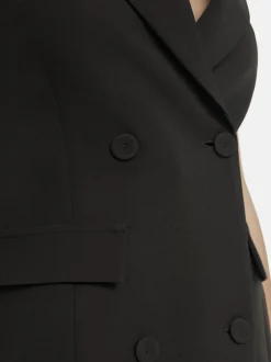 Nicowa Damen Blazerkleid - AWELIA in schwarz