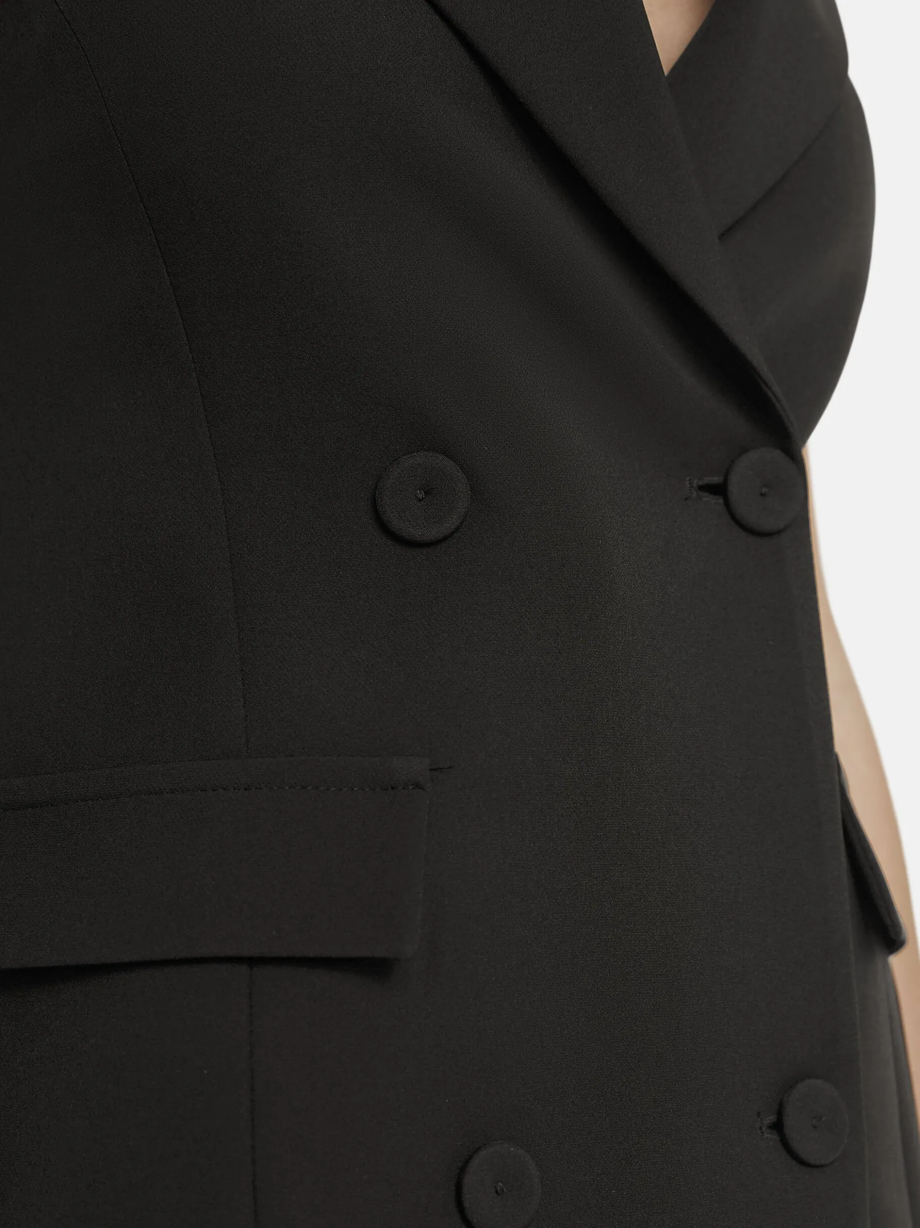 Nicowa Damen Blazerkleid - AWELIA in schwarz