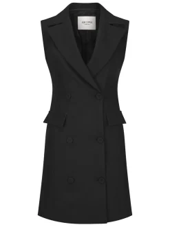 Nicowa Damen Blazerkleid - AWELIA in schwarz