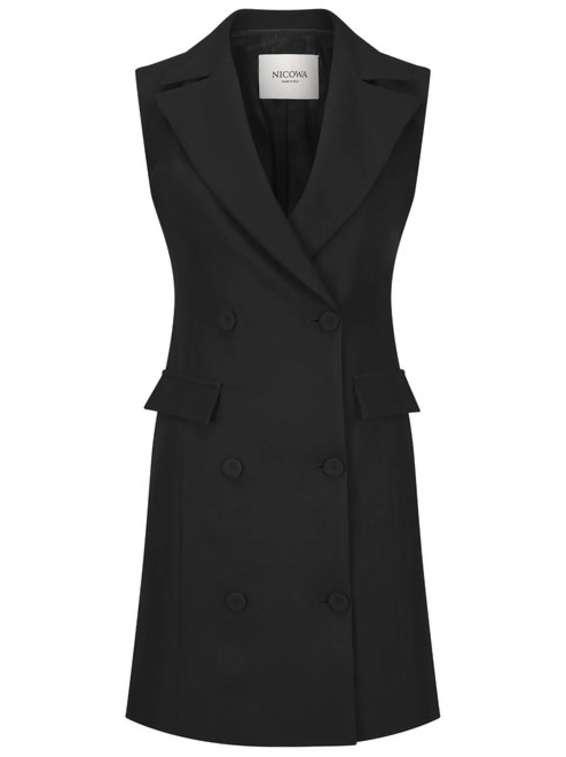 Nicowa Damen Blazerkleid - AWELIA in schwarz
