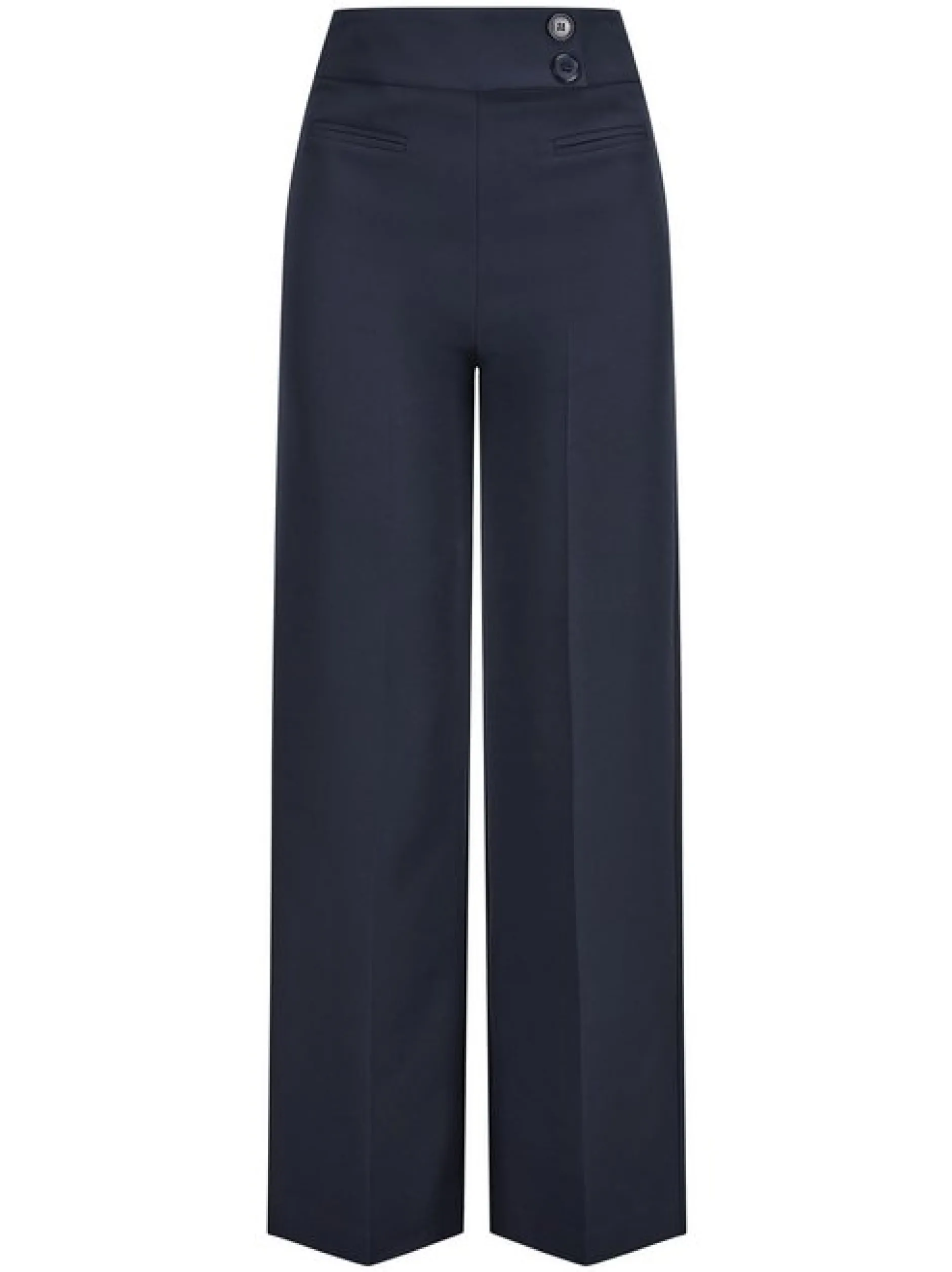Nicowa Damen Marlenehose - COREANA in blau - Länge: lang