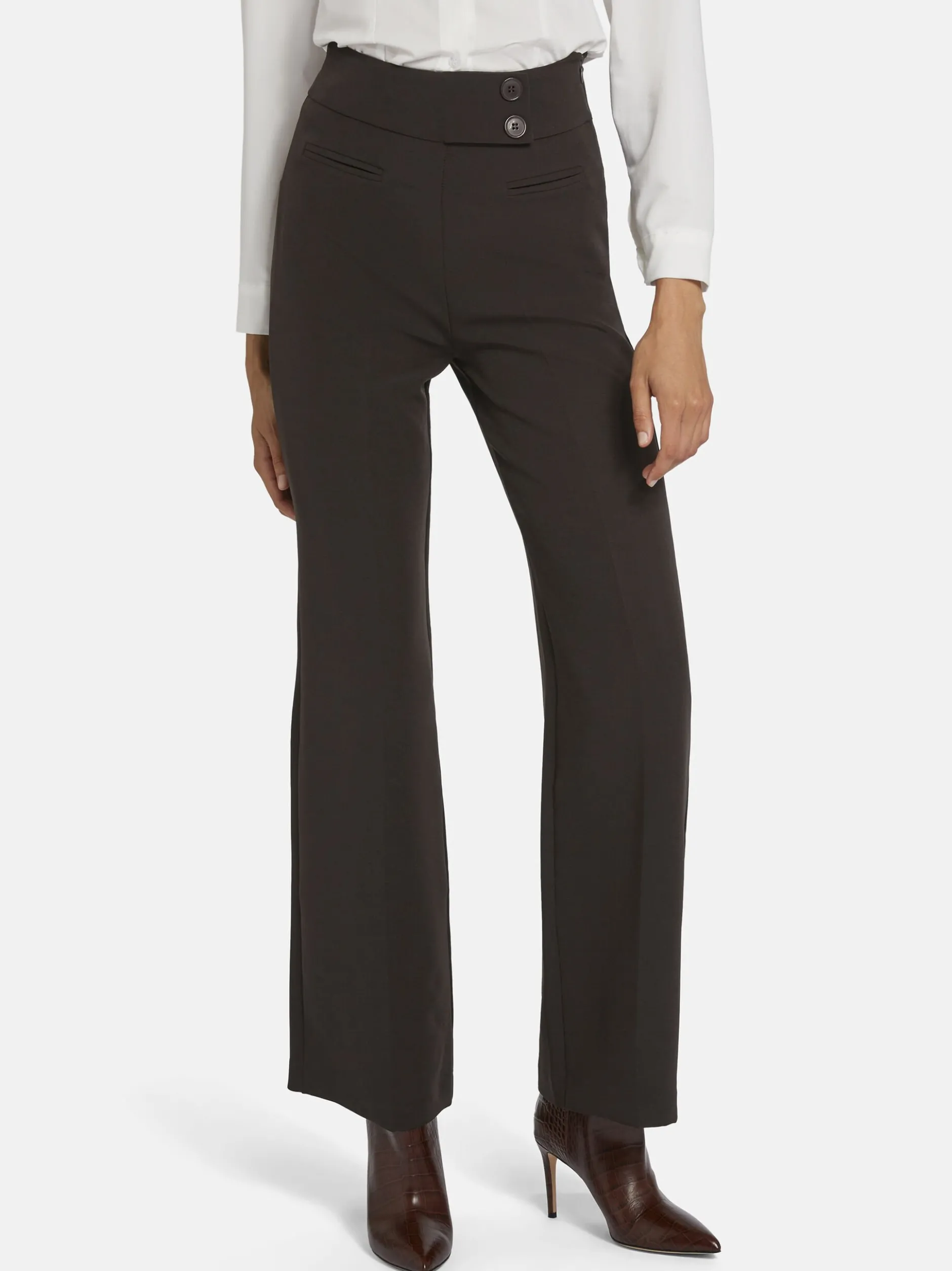 Nicowa Damen Marlenehose - COREANA in braun