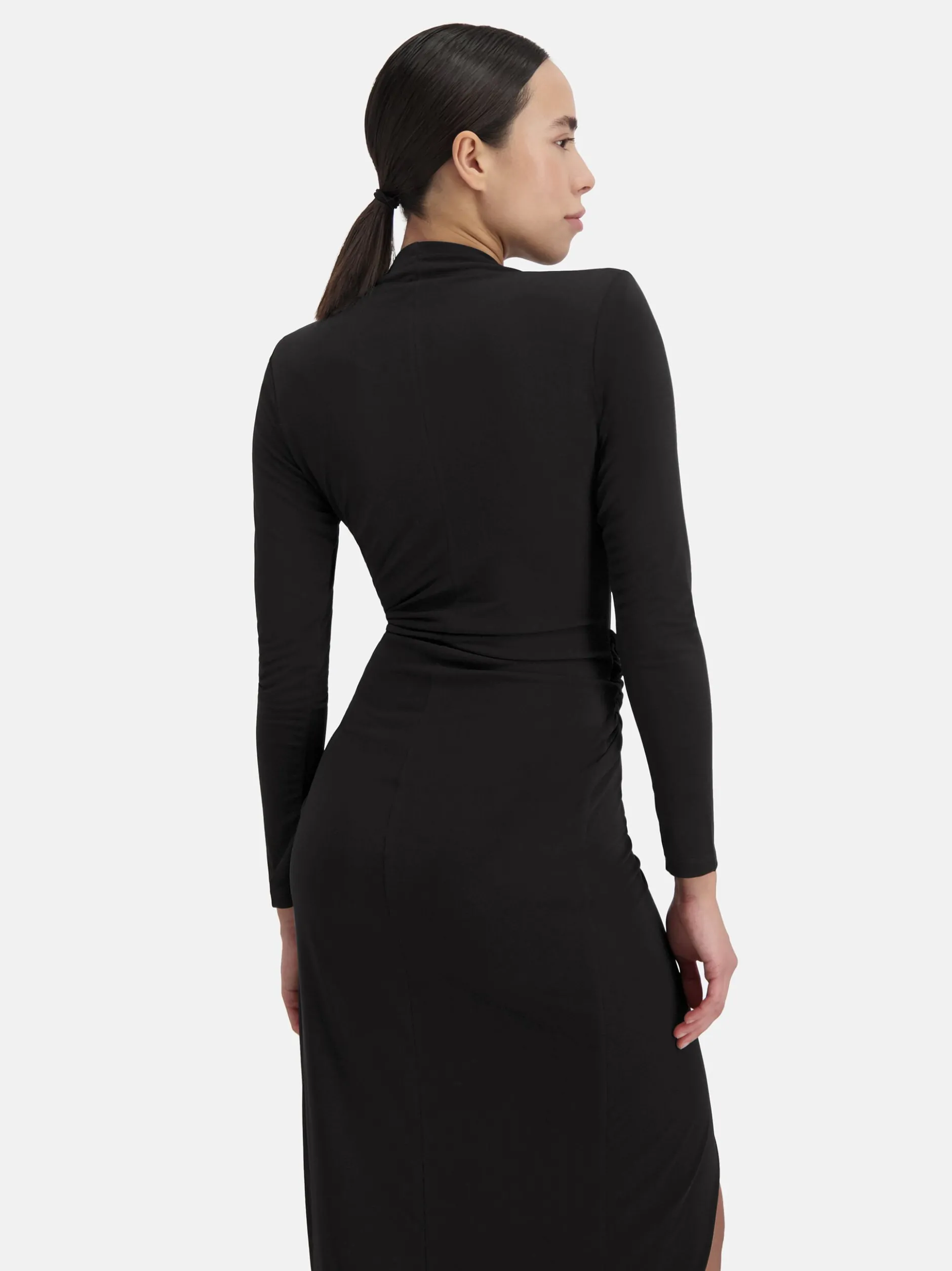 Nicowa Damen Midikleid - MICIMA in schwarz