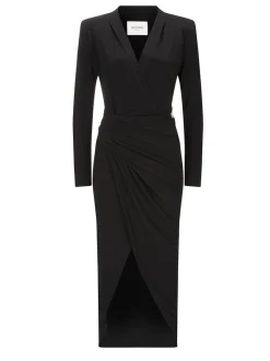 Nicowa Damen Midikleid - MICIMA in schwarz