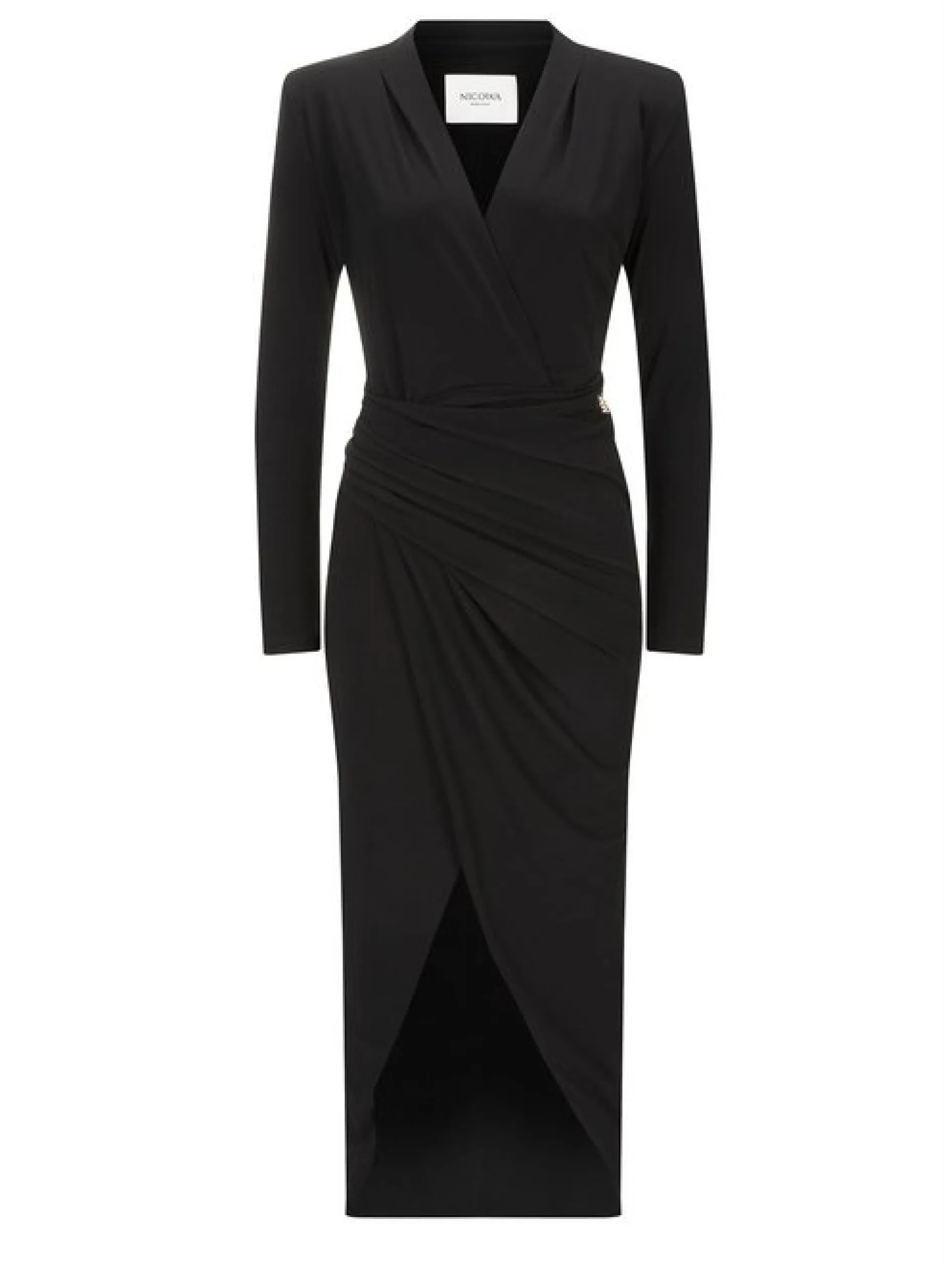 Nicowa Damen Midikleid - MICIMA in schwarz