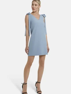 Nicowa Damen Minikleid - MELIORA in hellblau