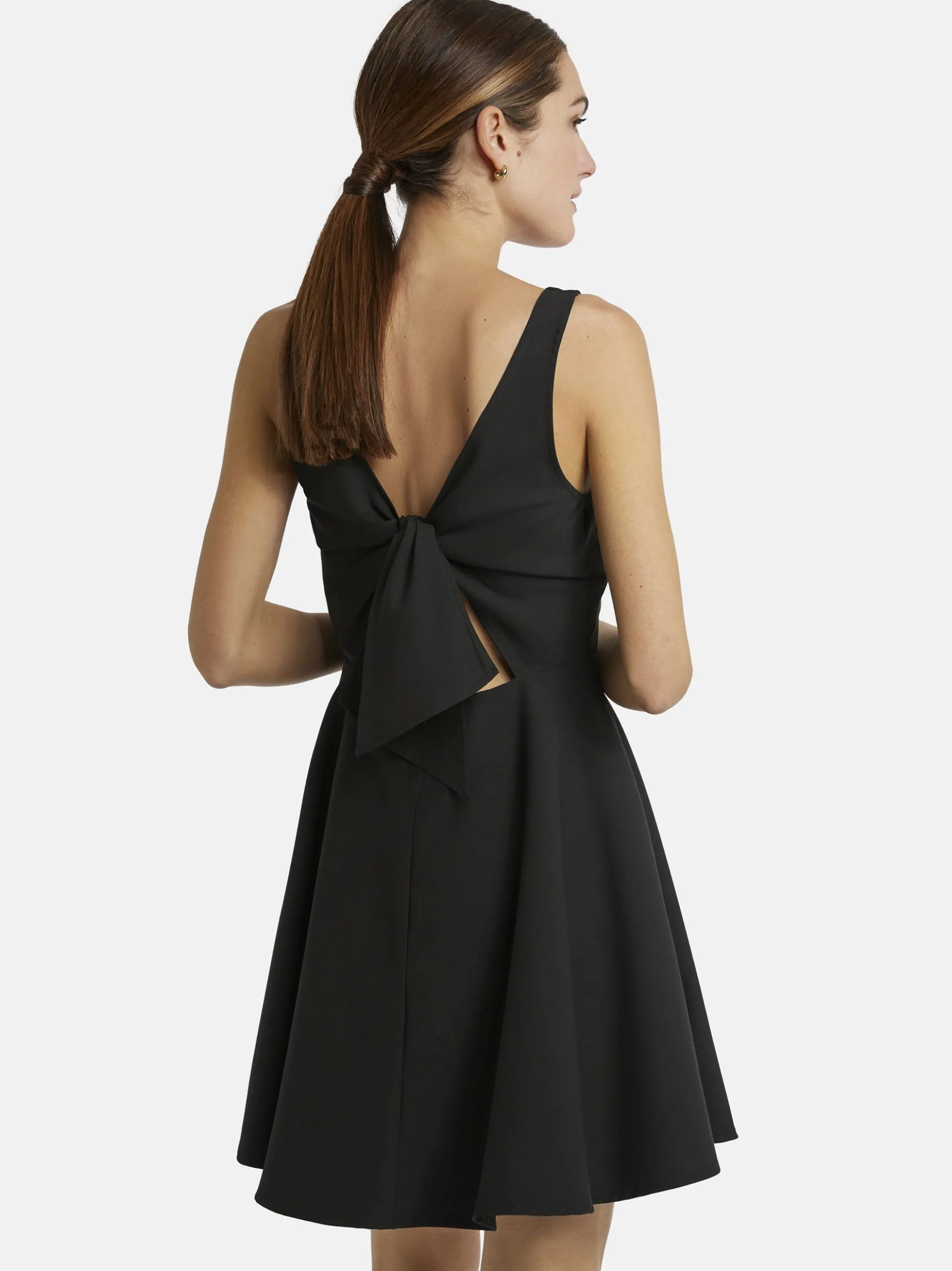 Nicowa Damen Minikleid - OWILETTA in schwarz