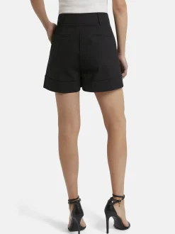 Nicowa Damen Shorts - JUNOWI in schwarz - Länge: kurz