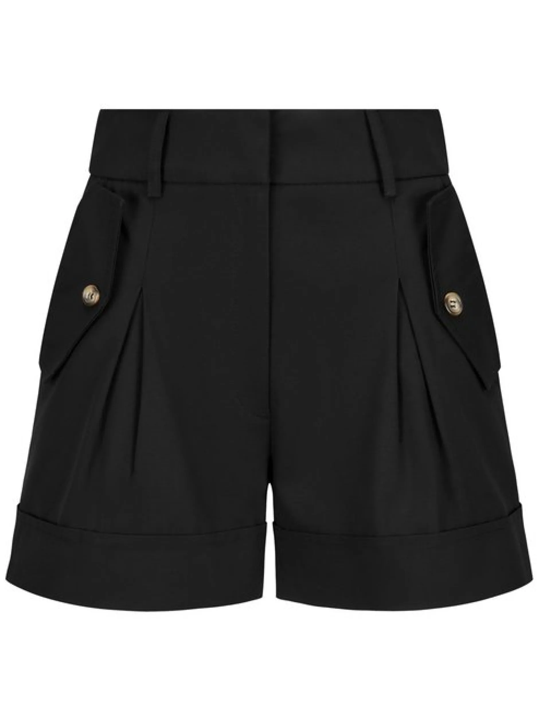 Nicowa Damen Shorts - JUNOWI in schwarz - Länge: kurz