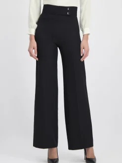 Nicowa Damen Stoffhose - COREANA in schwarz