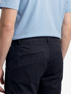 Nils Sundström Herren Chino in marine - Länge: lang