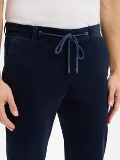 Nils Sundström Herren Cordhose in marine - Länge: lang