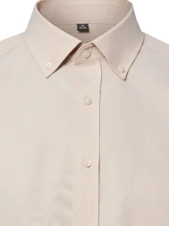 Nils Sundström Herren Kurzarmhemd in beige