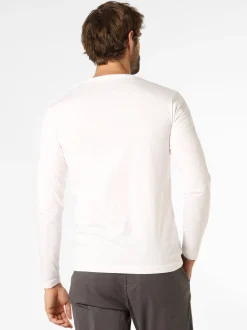 Nils Sundström Herren Langarmshirt in weiß