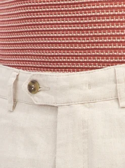 Nils Sundström Herren Leinenhose - Nielson in beige