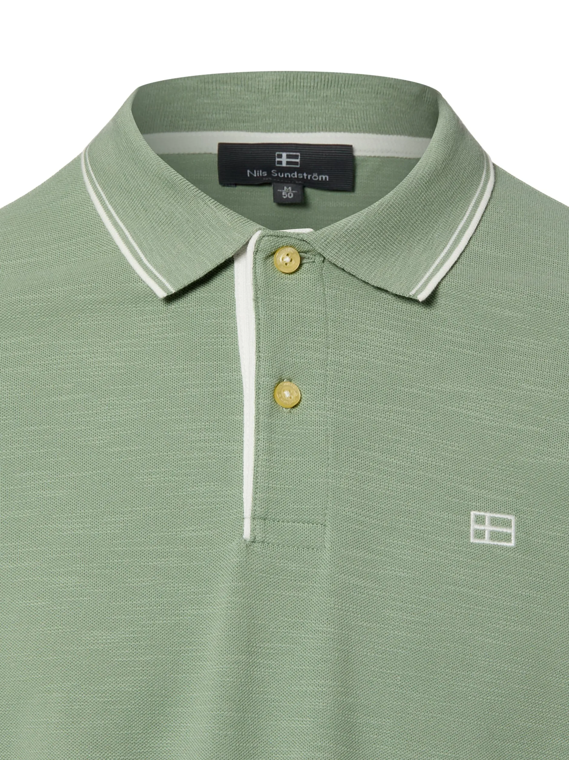 Nils Sundström Herren Poloshirt in schilf