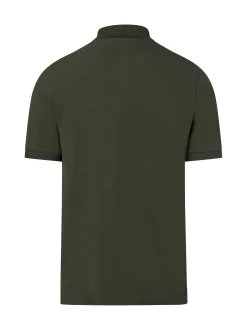 Nils Sundström Herren Poloshirt in oliv - Ärmel: kurzarm